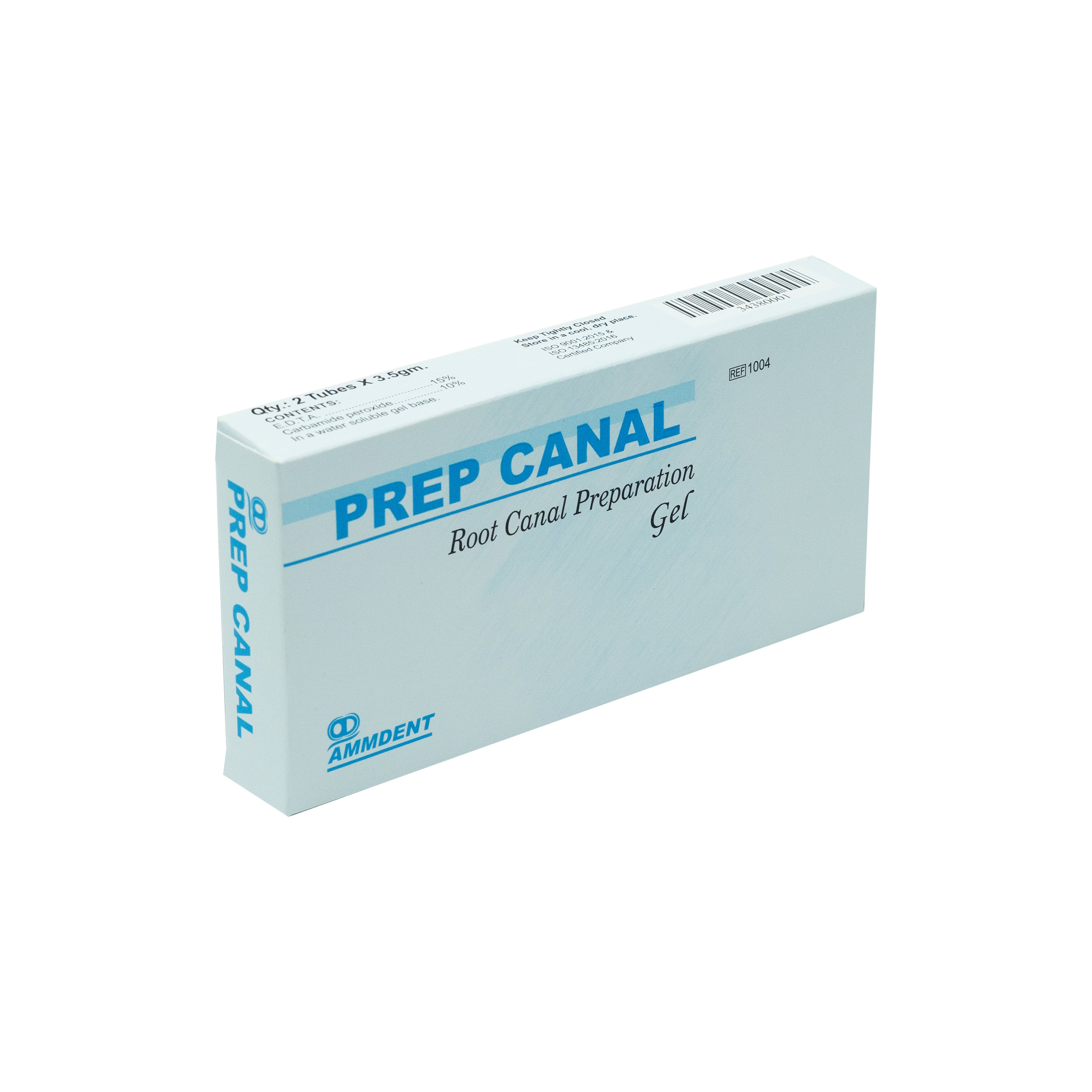 Ammdent Prep Canal Dental EDTA Gel 2x3.5gm Syringe